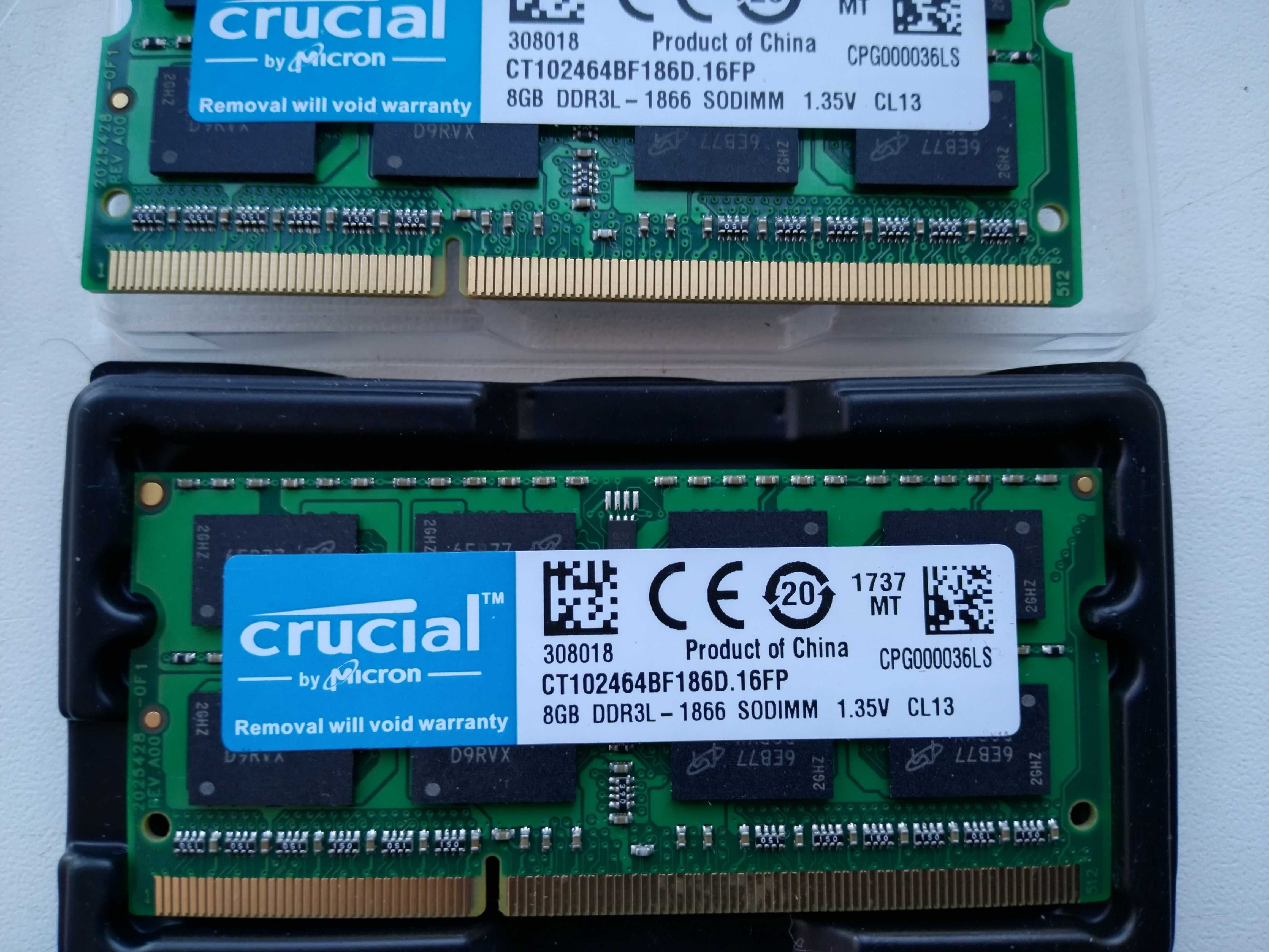 Crucial (Mikron) DDR3 8 ГБ - DDR3L 8 ГБ / Kingston DDR3 4gb