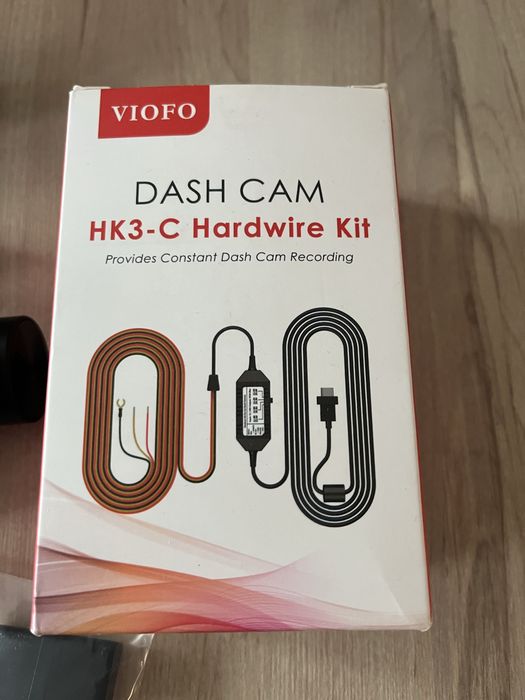 VIOFO A139PRO 3CH 4K zestaw kamer i kabli + karta pamieci 256GB