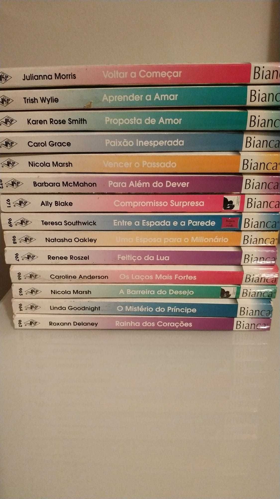 Livros editora Harlequin - Série Bianca