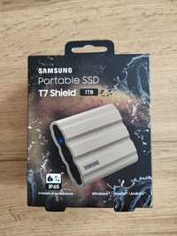 Dysk SAMSUNG T7 Shield 1TB USB 3.2 Gen. 2 SSD Beżowy