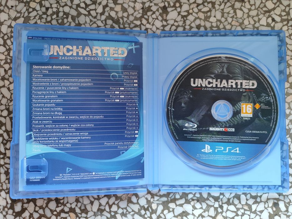 Uncharted Zaginione Dziedzictwo PL PS4 lub PS5