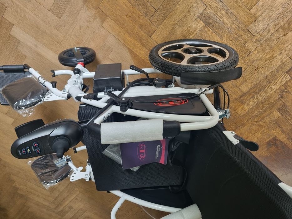 NOWY! Elektryczny Wózek AN-AR AT52313 - Pełna Regulacja, 120k