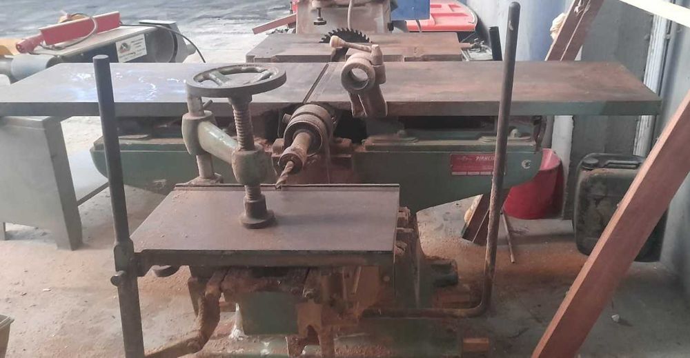 Maquina carpintaria corte/plaina