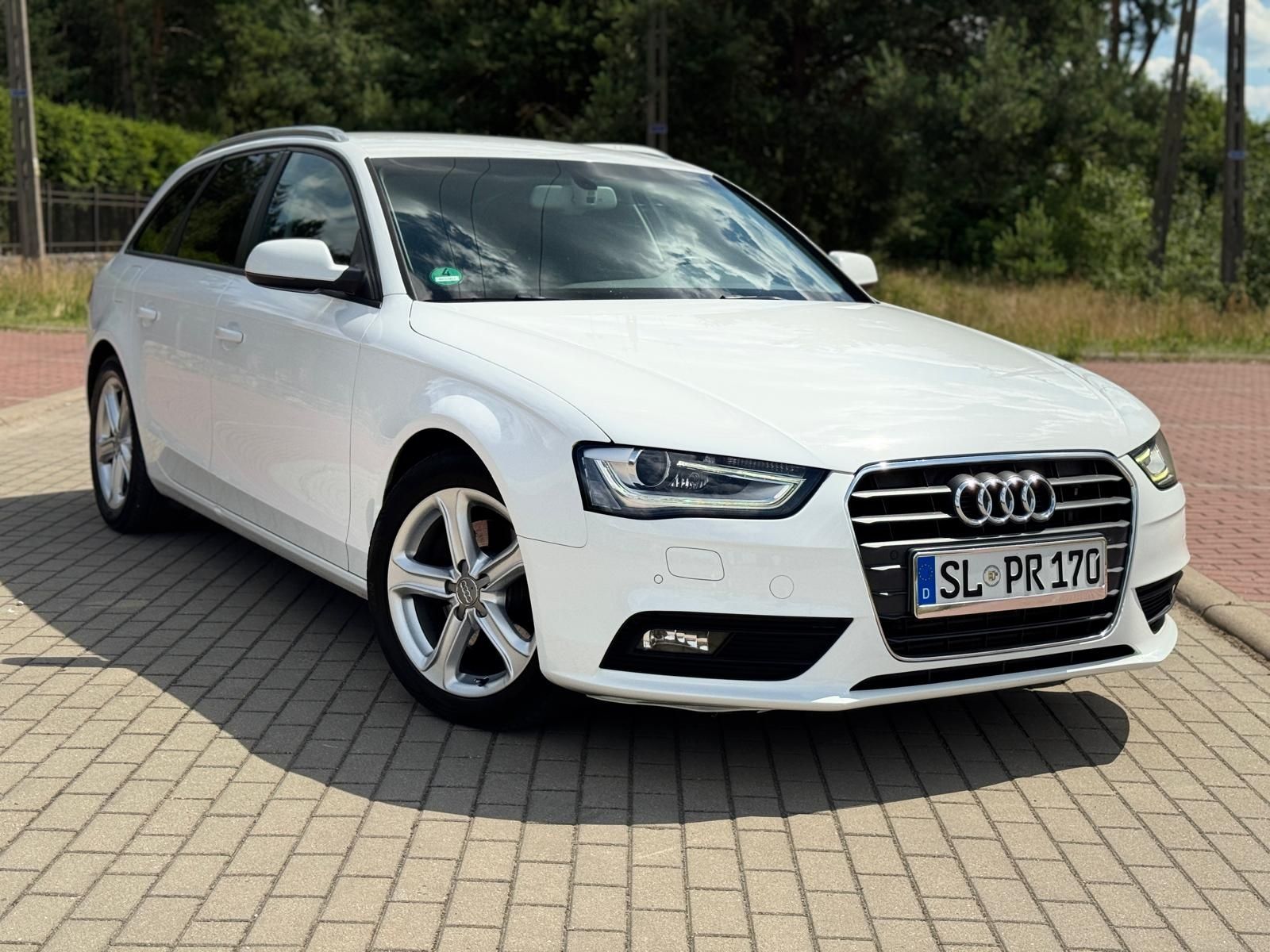 Audi A4 B8 S-line # 2.0 Tdi # 177km # Led # Alufelgi # Biała #