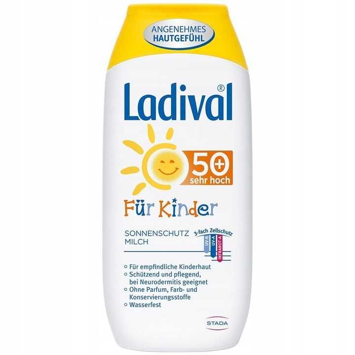 Mleczko do opalania Ladival SPF50+ lub SPF20