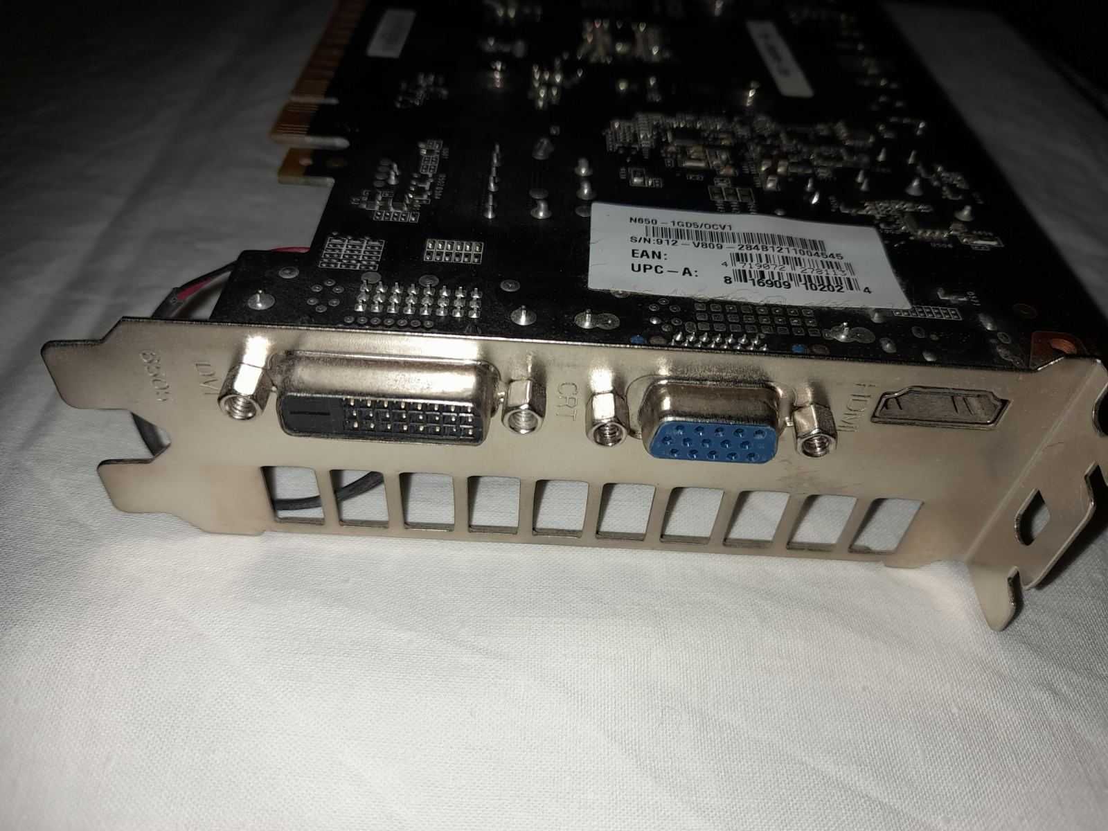 Продам  відеокарту MSI PCI-Ex GeForce GTX 650 1024MB GDDR5 (128bit)