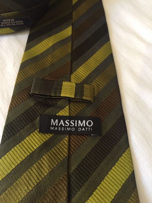 Massimo Dutti jedwabny krawat silk