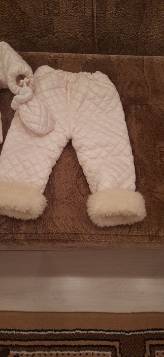 Комбінезон 2в 1 зимовий 62-74р. теплий вовна