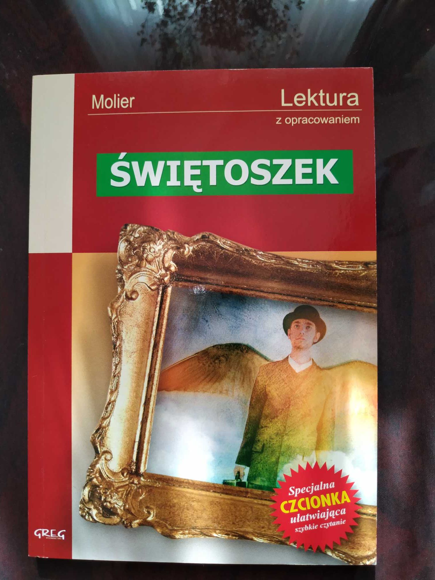 Świętoszek- Molier. Lektura z opracowaniem. Wyd. Greg