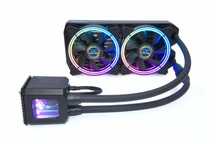 Водяное охлаждение Alphacool Eisbaer 240 Aurora ARGB AM5/LGA1700 (СВО)