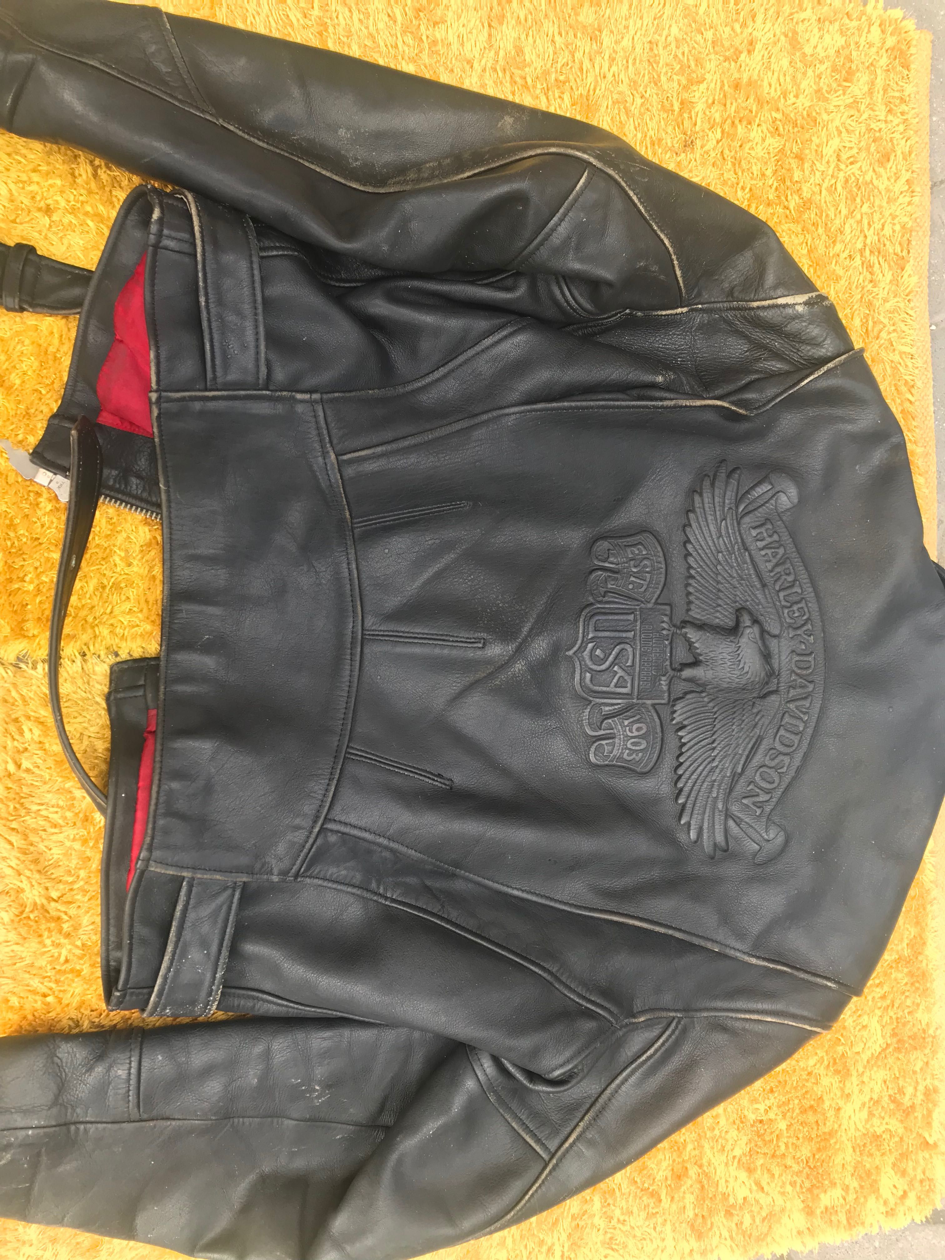 Blusão Harley davindson de 1991 especial para colecionadores,