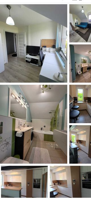 Kąpino dom bliźniak z sauną-25km do Morza i Trójmiasta, 5 min do SKM