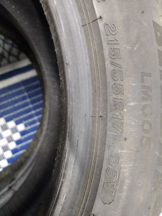 Cena za 2 Opony zimowe 215/55r17 BRIDGESTONE 2021r