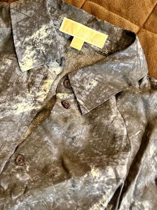 Michael Kors сукня сорочка шовк XS S плаття рубашка