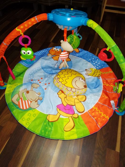 Развивающий игровой коврик Сhicco "Bubble Gym для малышей, музыкальный