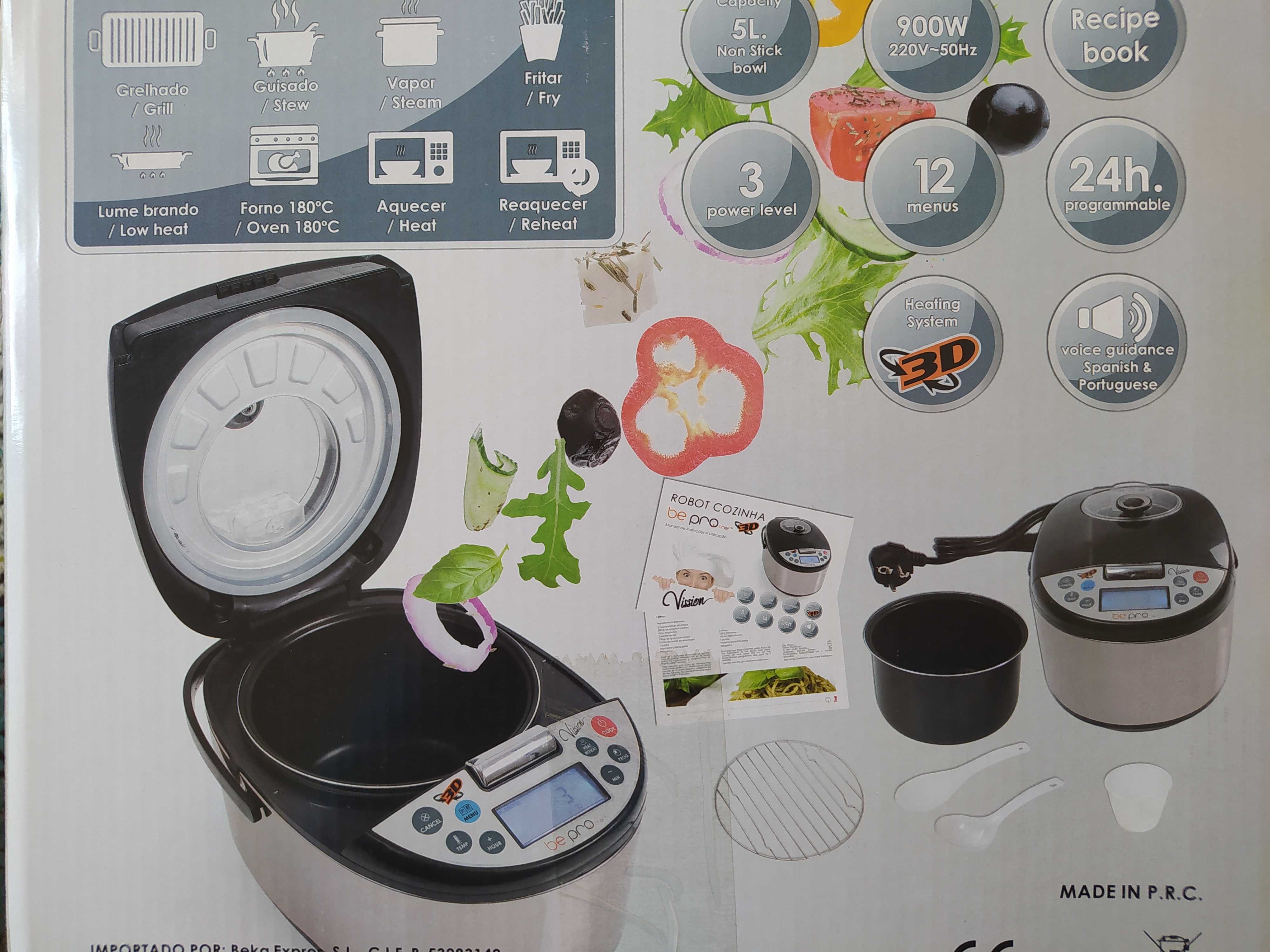 Robot de cozinha 3D BePro Chef