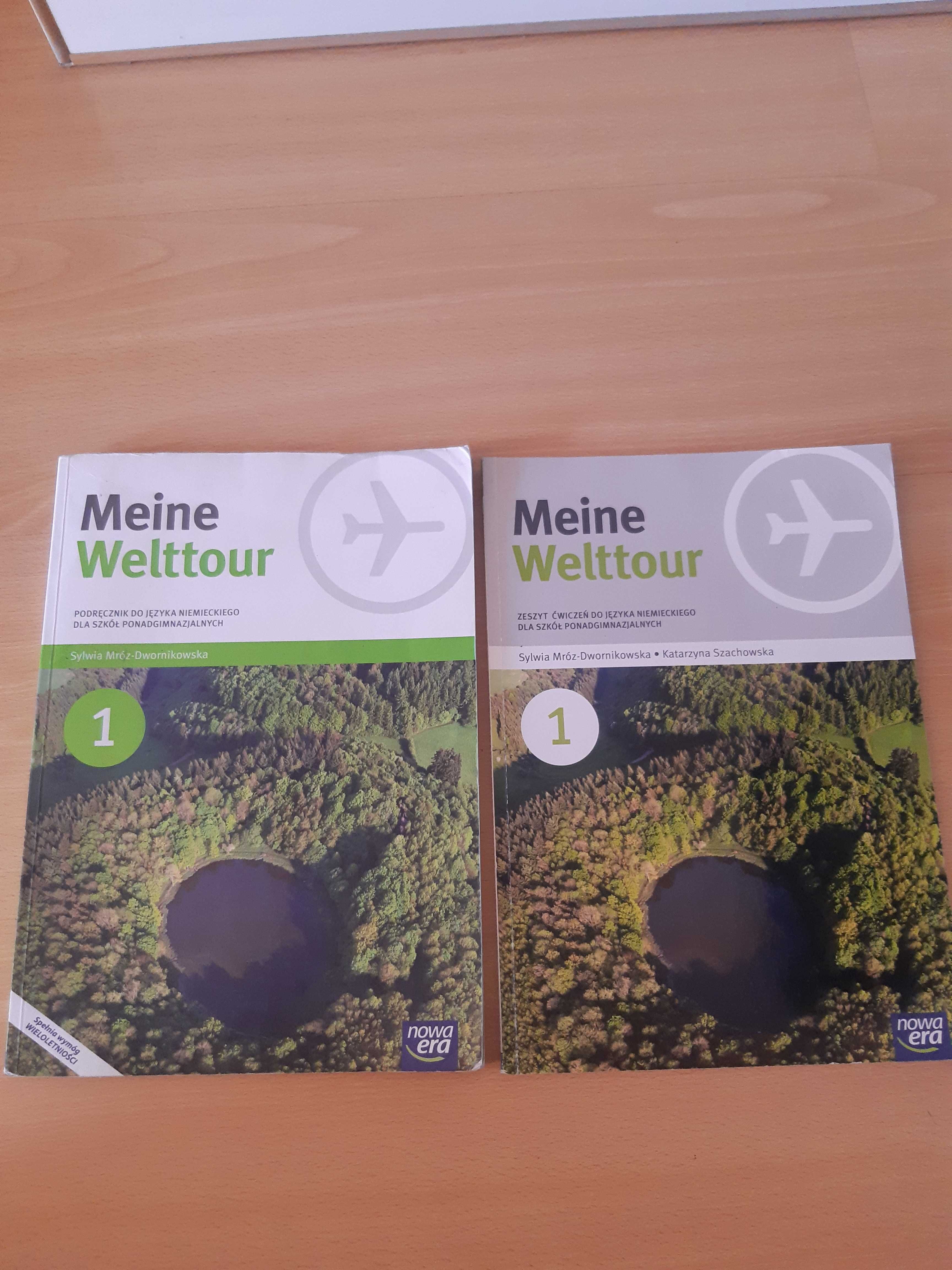 Język niemiecki "Meine Welttour" 1 - podręcznik i ćwiczenia +CD