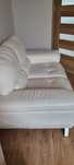 Sofa dwuosobowa z ekoskory