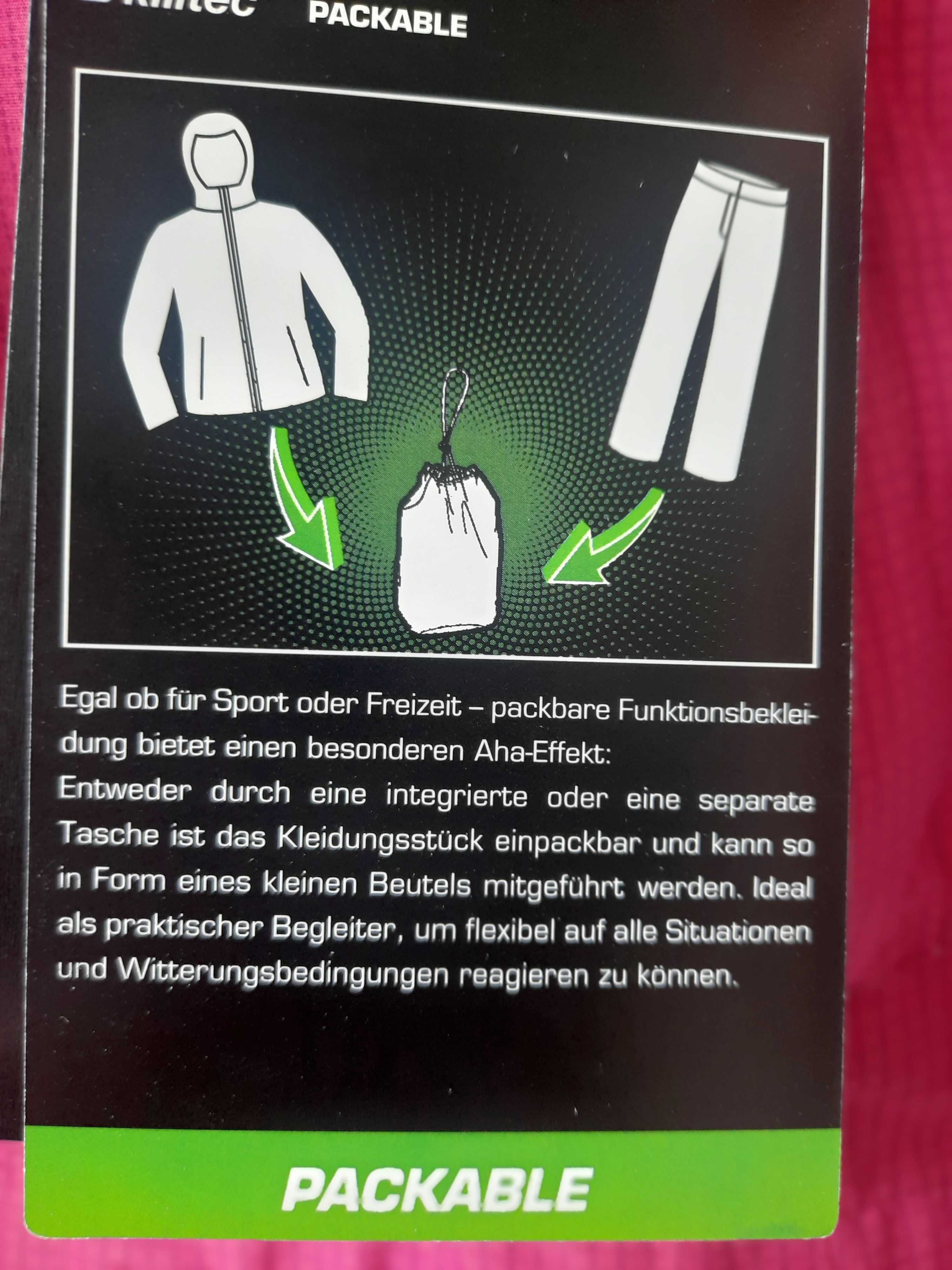 KILLTEC kurtka SANNAH 100% przeciwdeszczowa z membrana za 175 zł
