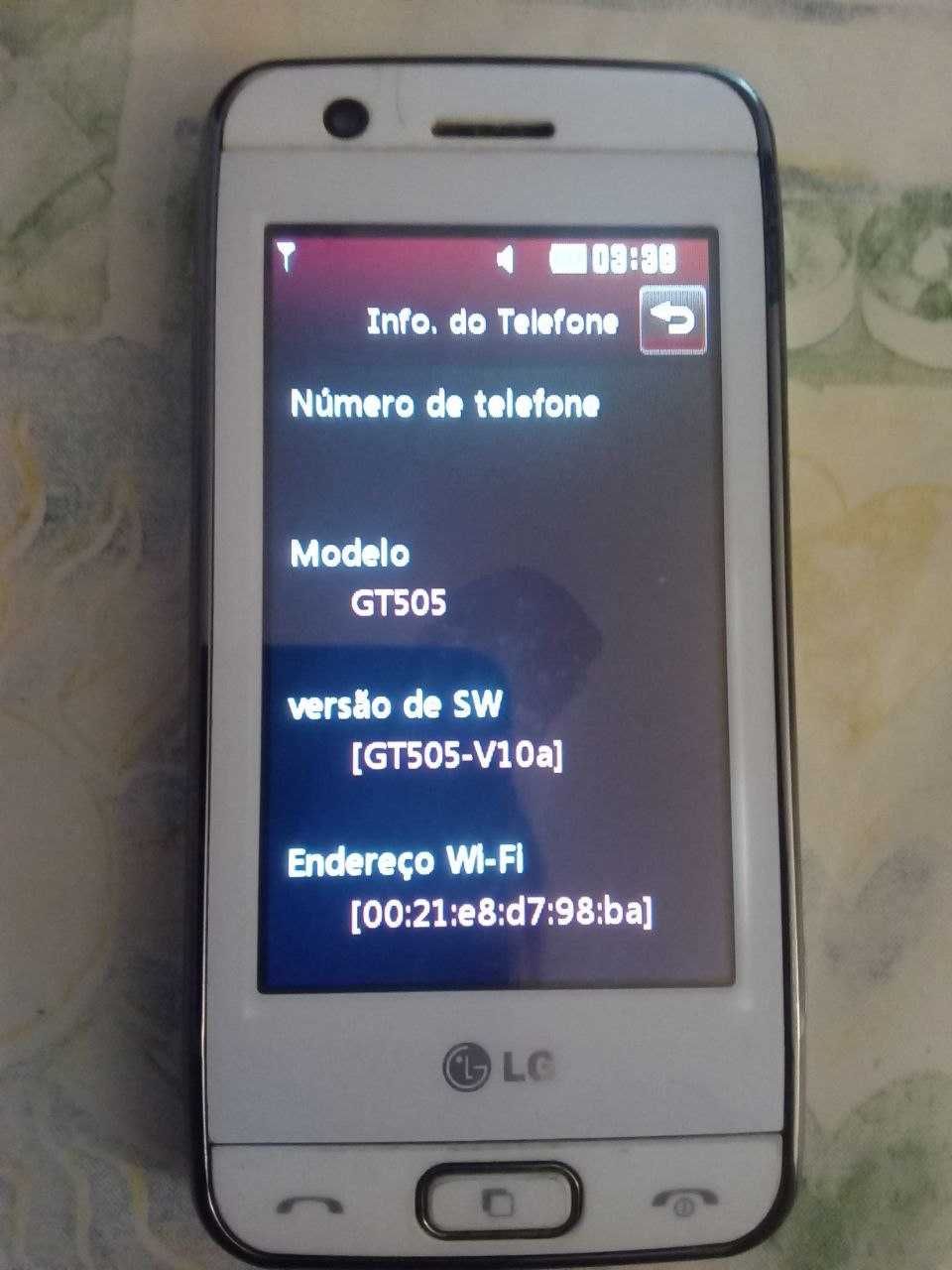 Lg Gt 505, boas condições em bom estado.