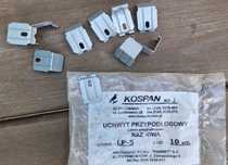 Uchwyty-klipsy do listwy przypodłogowej Kospan LP-5