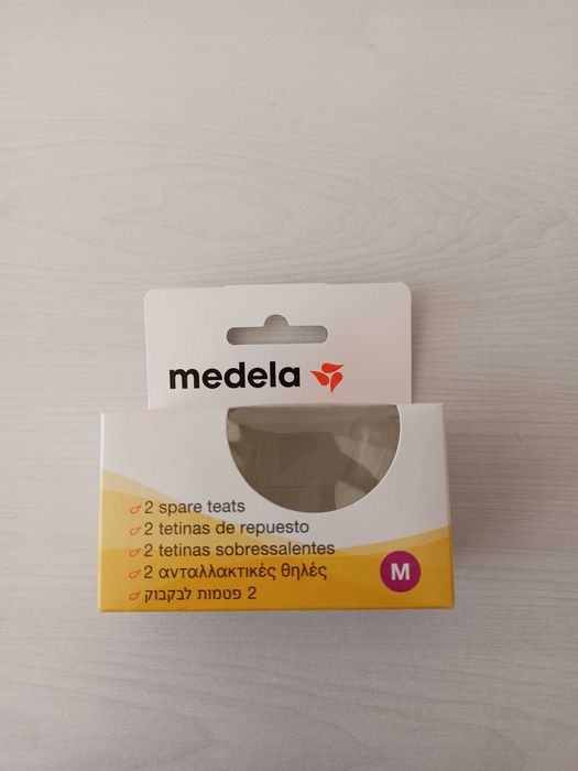 Tetinas de fluxo médio Medela