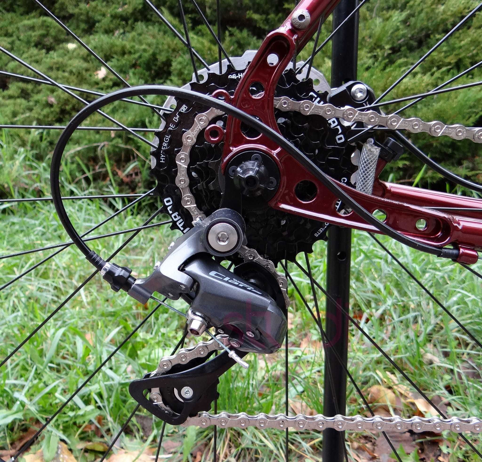 Romet Finale bordowy 2024 XS S XL Cr-Mo Shimano Claris gravel