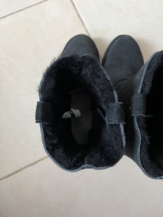 Ugg śniegowce czarne zamszowe damskie 36 37