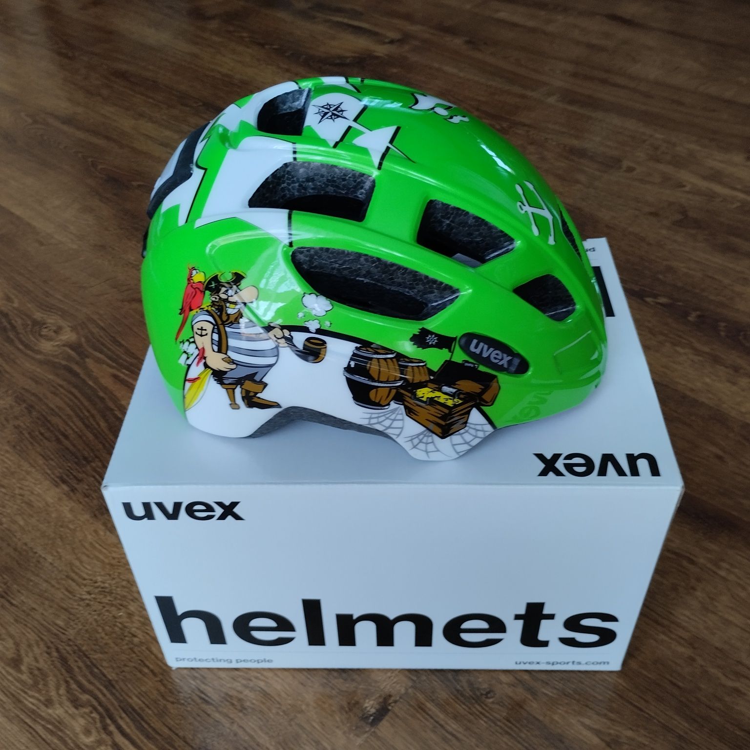 Kask Uvex dzieciecy 47-52 LED