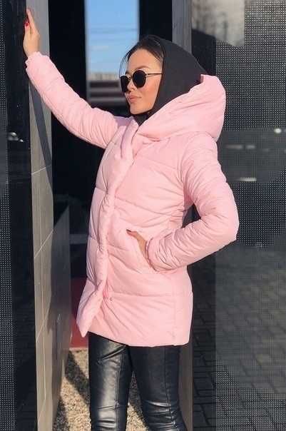 Хит сезона! Теплая зимняя куртка зефирка 5 цветов + Подарок