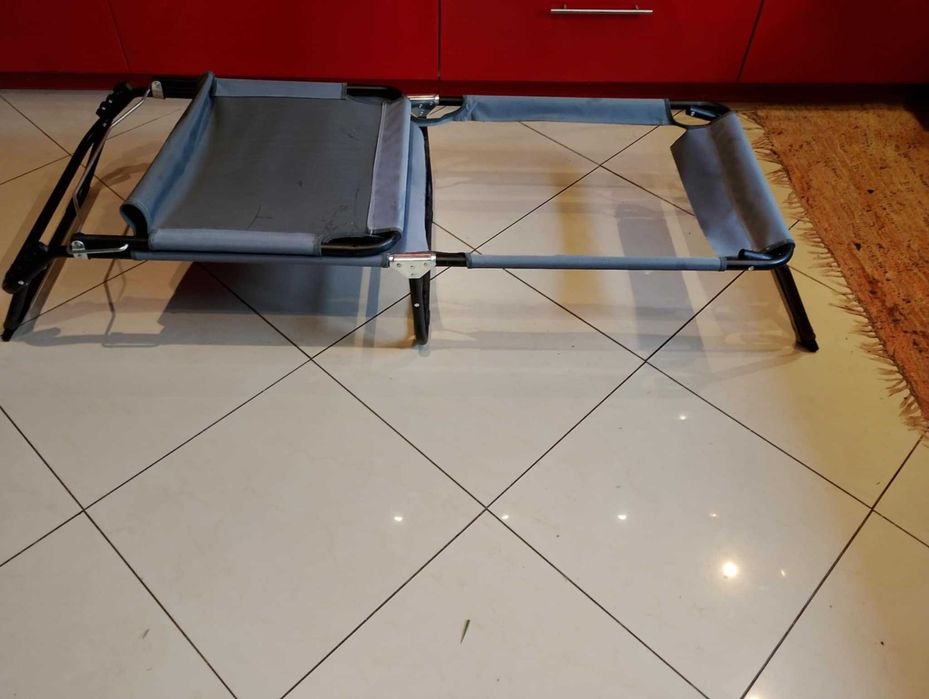 łóżko składane polowe brak 1/3 pokrycia 190 cm X 58 cm