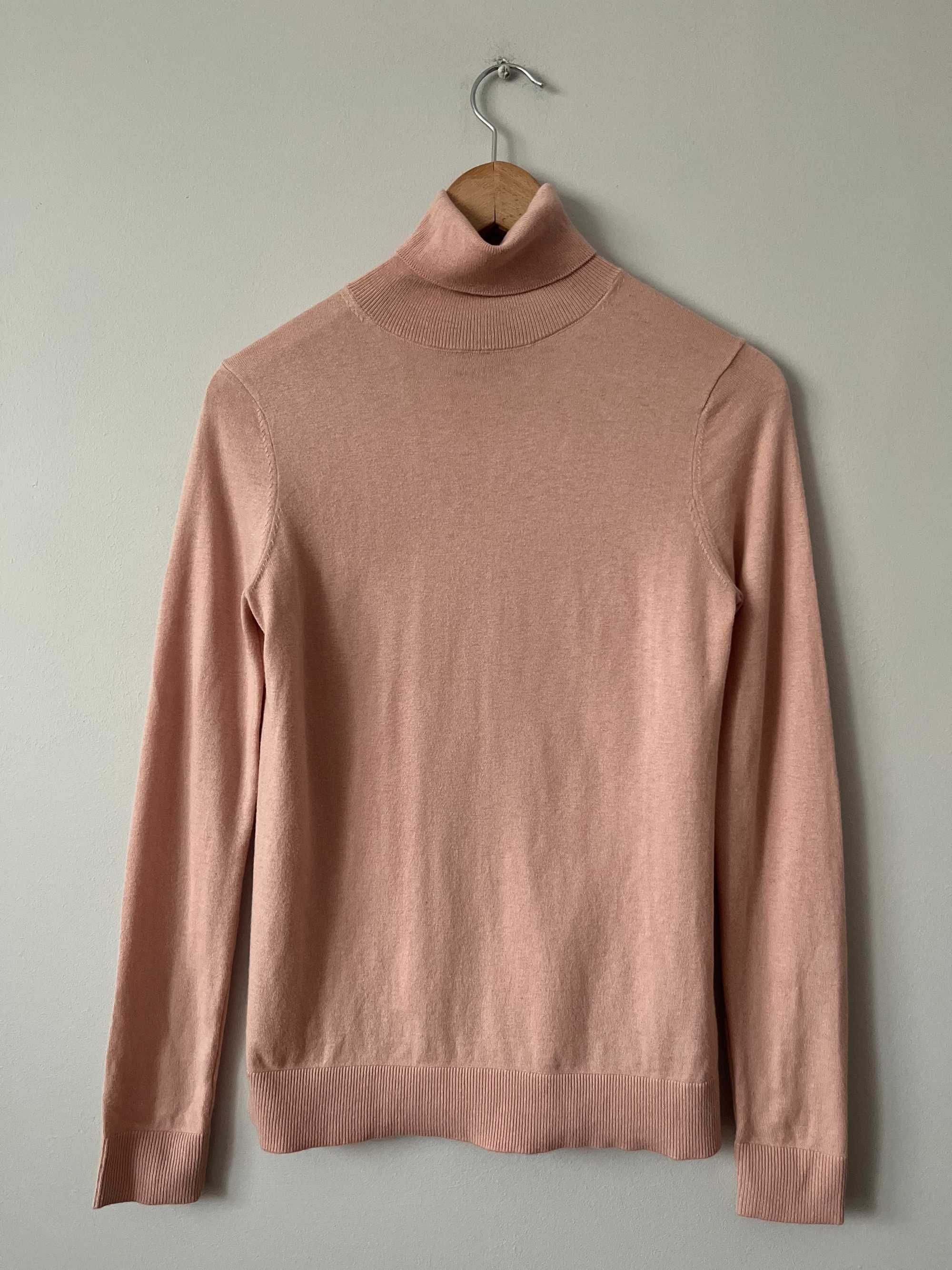 Golf Massimo Dutti z wełny i jedwabiu rozmiar XS