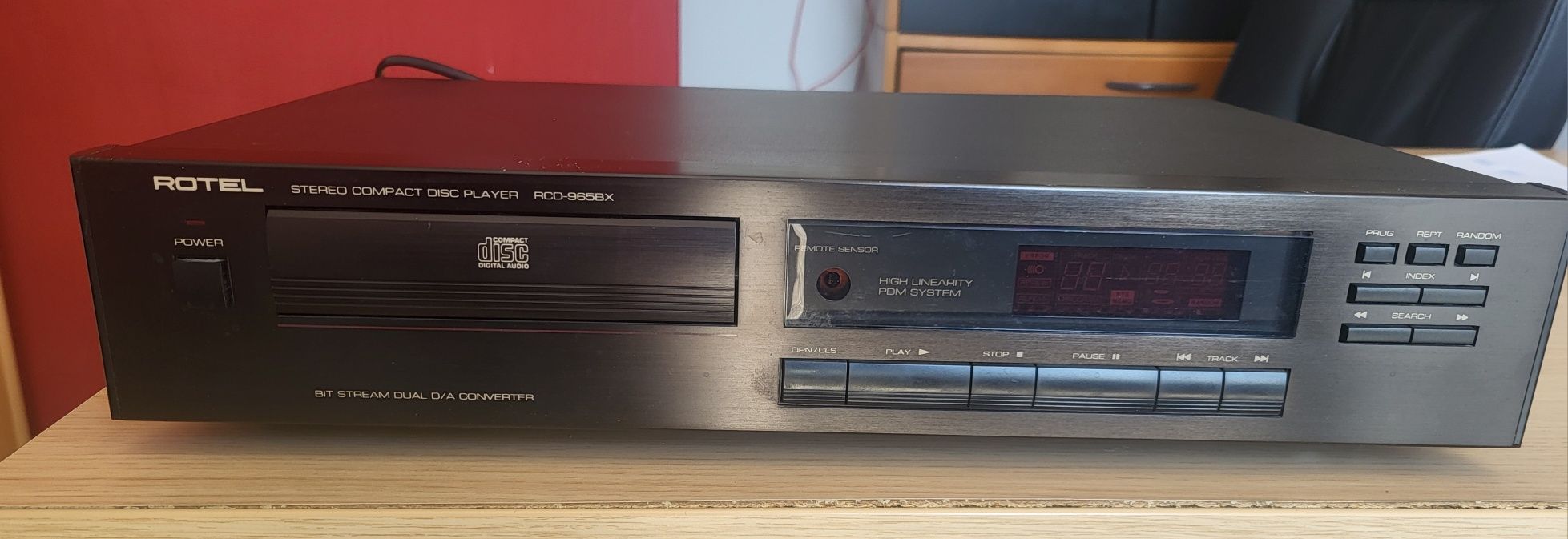Rotel RCD-965 bx leitor de CDs