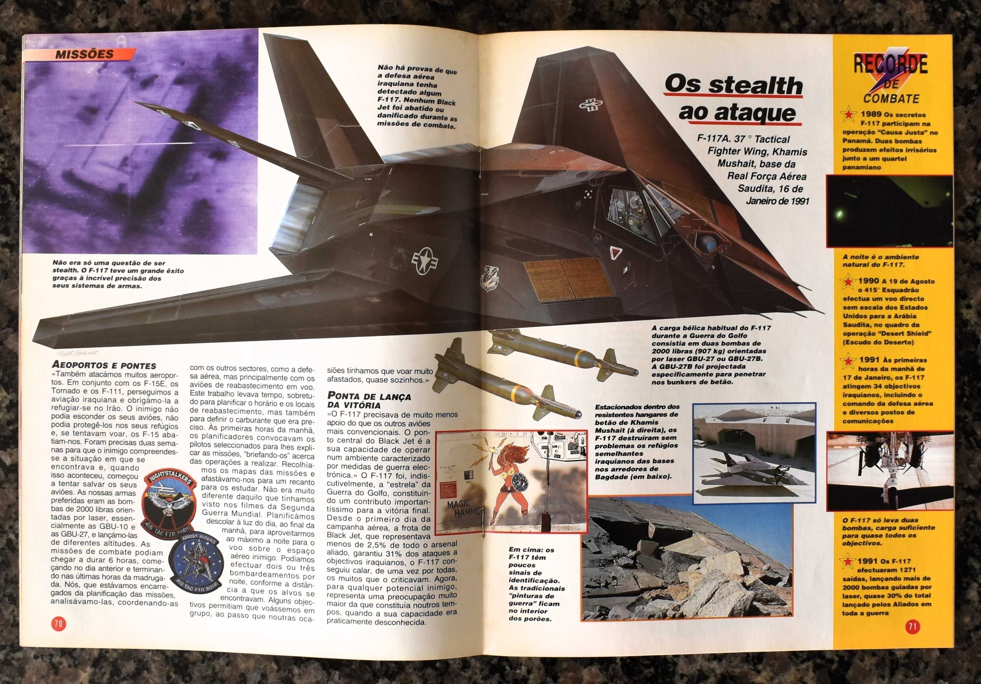 10 Fascículos "Aviões de Guerra"