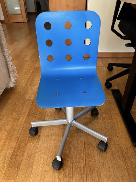 Cadeira escritorio crianca ikea