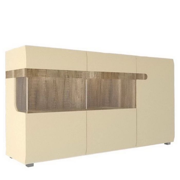 Комод вітрина в вітальню