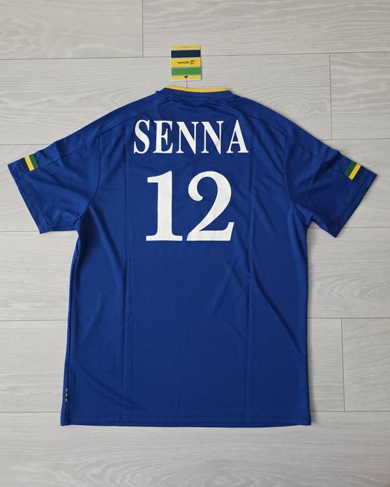 koszulka Ayrton Senna 12, official, Formula 1, F1, M
