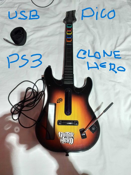 guitar hero  guitarra pico