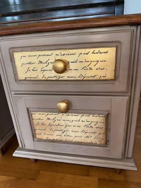 Wystlizowane szafki do sypialni