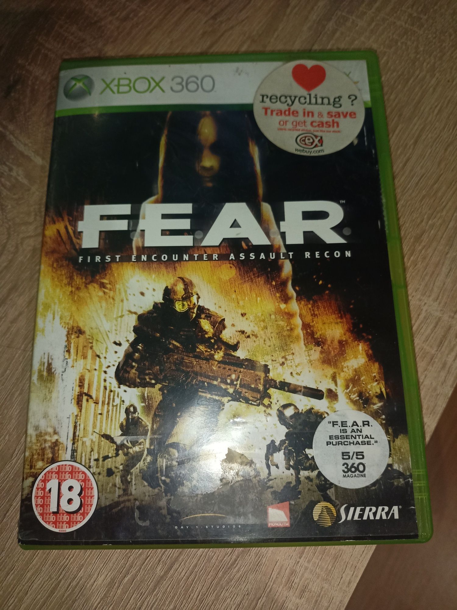 fear gra xbox 360 first encounter assault recon