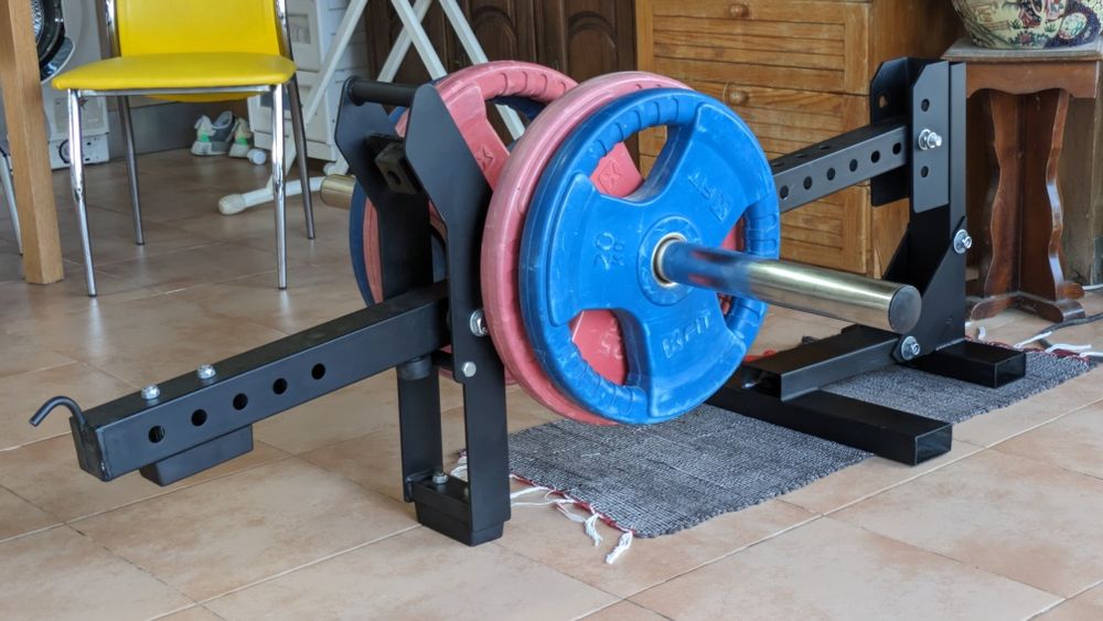 Aparelho Belt squat compacto mais cinto