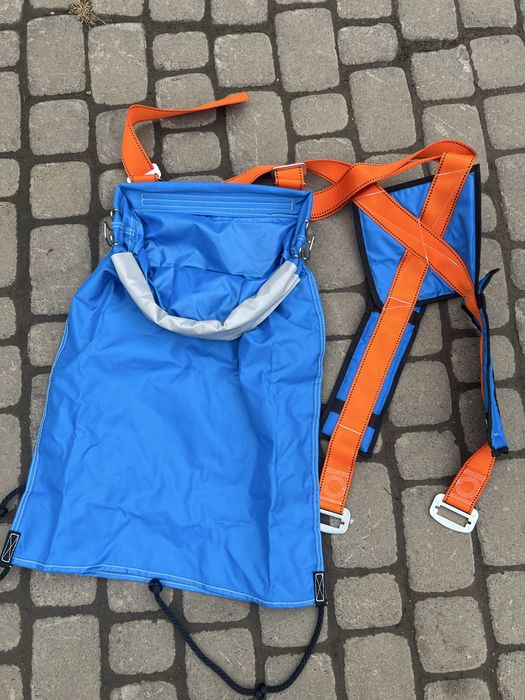 Shark pluko bag z szelkami 15–18 kg pojemnik do zbioru owoców i warzyw