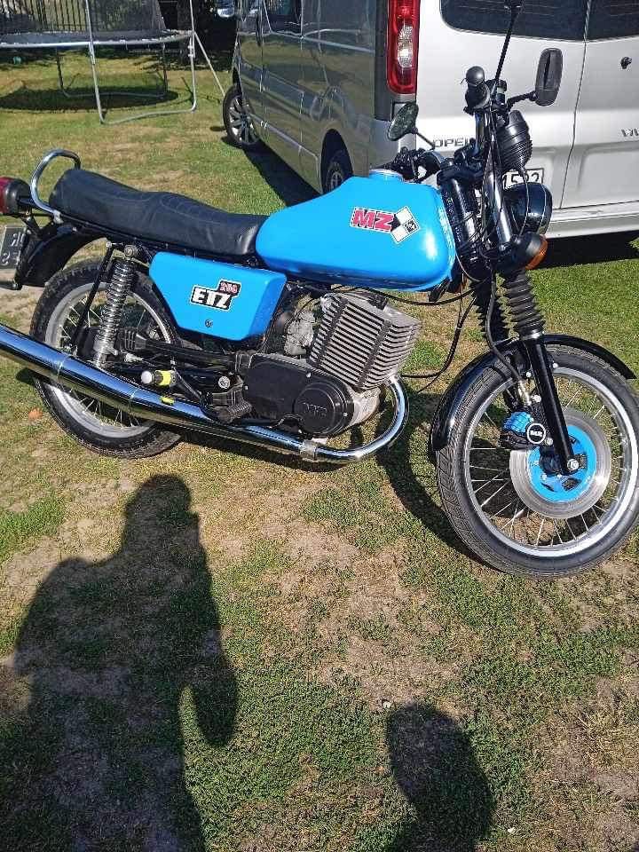 Motor Mz 250 zarejestrowana