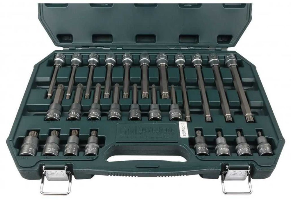 Набір біт в бітотримачі 1/2 Spline M5-M16 26 шт GUT MECHANIC BSS-11226