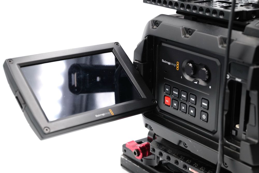 Blackmagic URSA 4K + rig Zacuto + SolidPod CFast 2.0, super stan