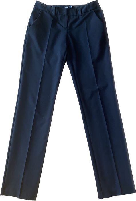 Базові прямі чорні штани ASOS 8 розмір, xs,s