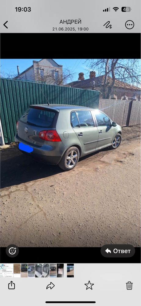 Продам  Volkswagen Golf 5