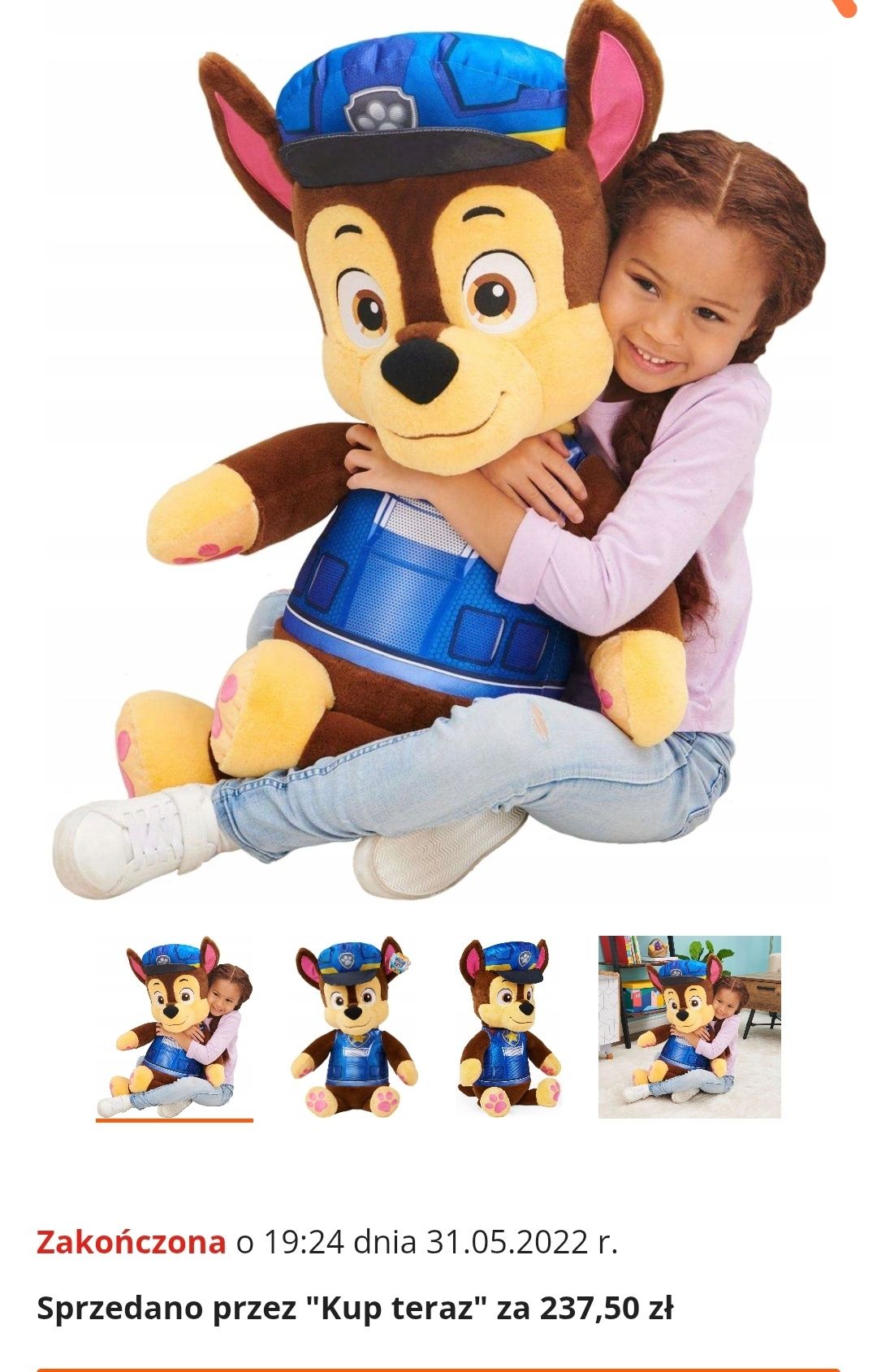 Ogromną maskotka Chase Ponad 80cm !