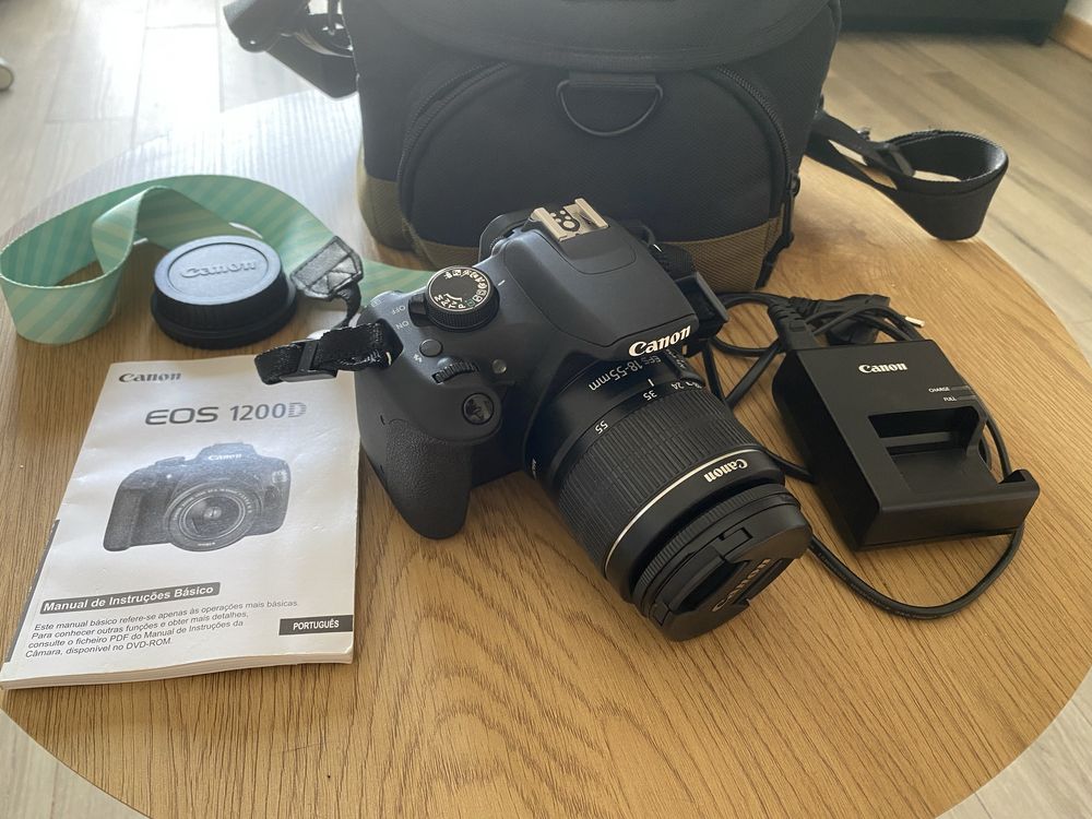 Canon 1200D com bolsa
