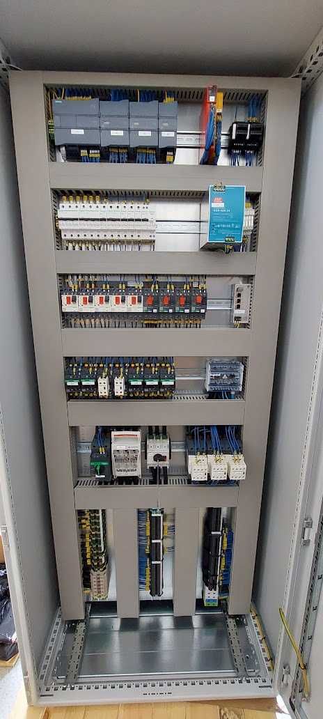 Automatyk schematy elektryczne szafy sterownicze PCSchematic Pomiary